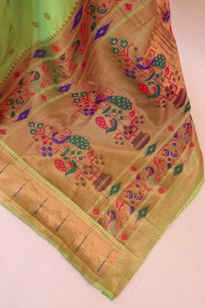 Kunjan Paithani Pure Silk Non Catalog Sarees Catalog